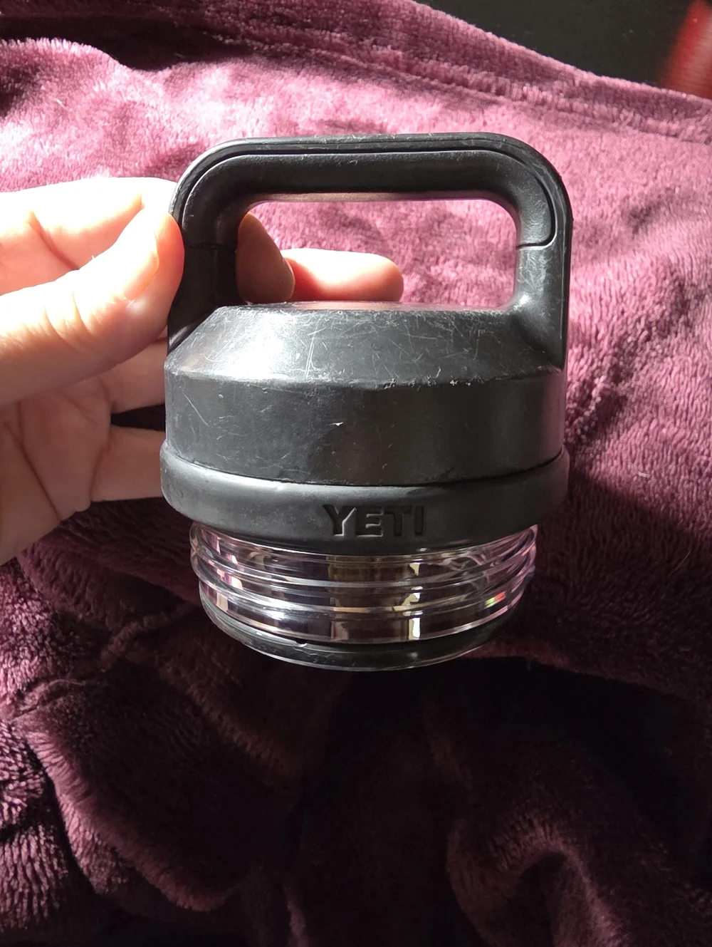 YETI Rambler Bottle Chug Cap Lid, Screw Top Lid Replacement - Picture 3 of 4
